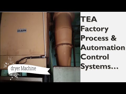 TEA Factory Process Siemens Automation / Tea Industry