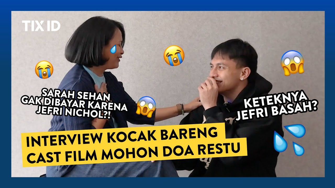 Interview Kocak Bersama Jefri Nichol dan Sarah Sechan | TIX ID Exclusive Interview