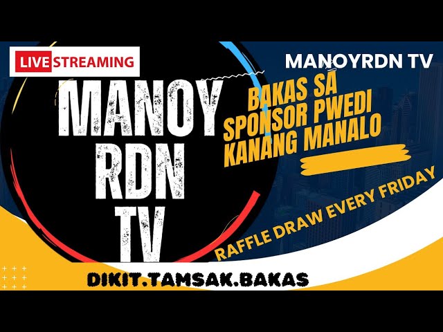 Welcome Paentry Bakas Kalang Pwedi Kanang Manalo SA Draw Every Friday SALAMAT  SA MGA SPONSORS class=