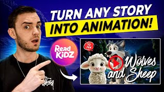 Ulasan ReadKidz: Alat AI Terbaik untuk Membuat Buku Anak & Video Cerita!
