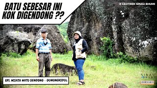 GEOTREX WATU GENDONG |  JEJAK LONGSORAN GUNUNG API PURBA