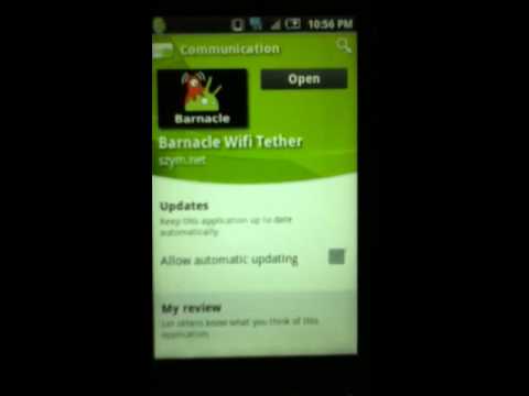 WiFi Tether For Virgin Mobile Samsung Intersept