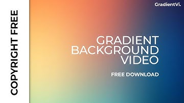 *NO COPYRIGHT* Gradient Background Video/Free download