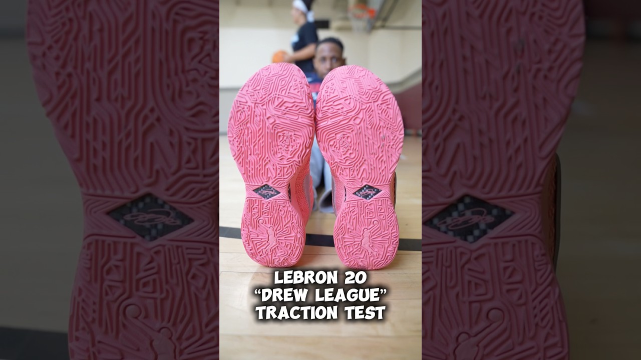 Nike Lebron XX “Pink Diamond” Traction Test