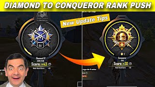 😱 DAY-2 DIAMOND TO CONQUEROR RANK PUSH IN C6S17 | BEST STRATEGY TO USE 6 HRS LIMIT | DUO RANK PUSH