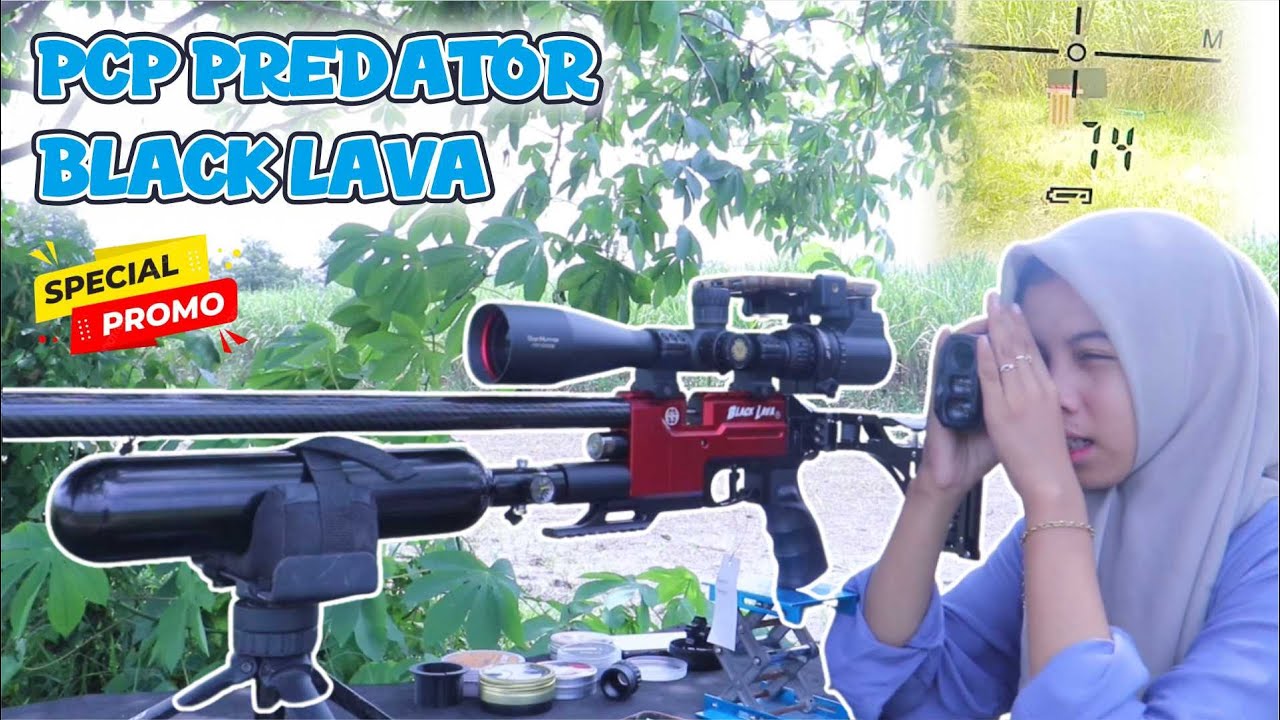 PCP BLACK LAVA TACTICAL LIPAT SENAPAN PCP LONG RANGE TERBAIK | PROMO PCP BIG GAME TERBARU 2026