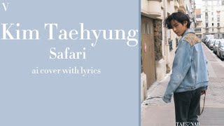 Taehyung - Safari (ai cover) Resimi