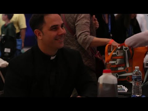Fun with the speakers at Ignited By Truth - Bojangles' n' Barbeque - 2018