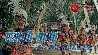 TENDO BIRU TOPENG IRENG VERSION || LIVE COVER SINGA RIMBA