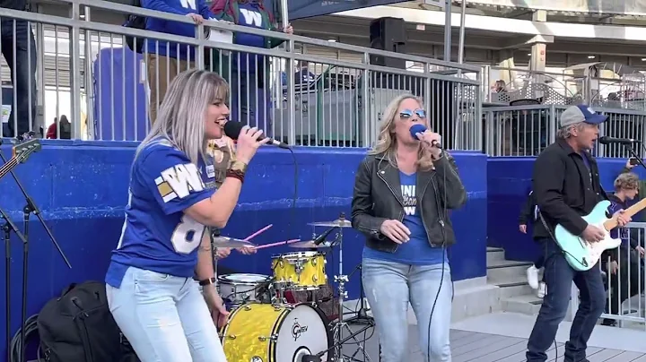 The Blue Bomber House band featuring Jennifer Hans...