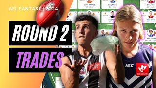 Trade Daicos? (Round 2 Trades) | AFL Fantasy 2024