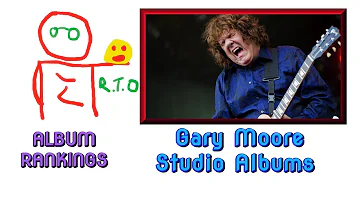 Gary Moore Studio Album Ranking (Part 4 of the Gary Moore Story)