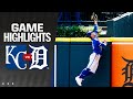 Royals vs tigers game highlights 42724  mlb highlights