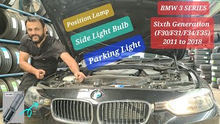 how to replace parking light on BMW 3 Series Part 1 #headlight