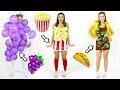 DIY Food Costumes! Last-Minute Halloween Costume Ideas! | CloeCouture