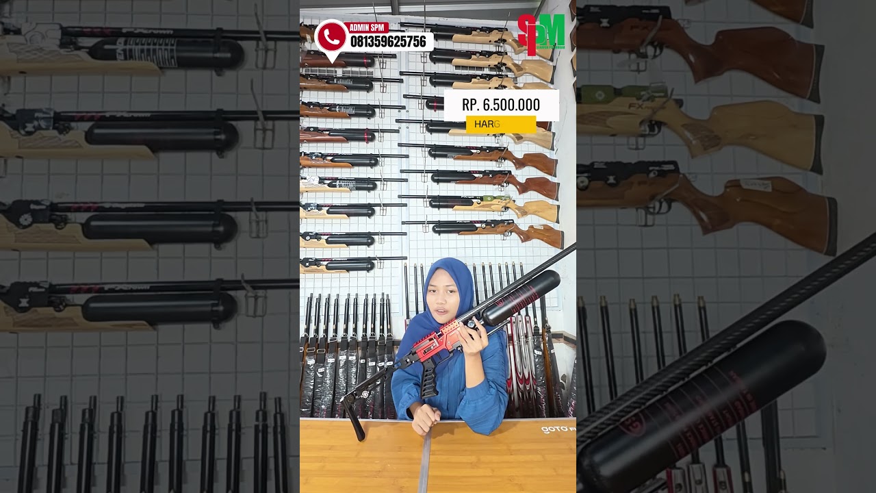 Jangan Remehkan! Senapan Angin PCP Minion Minitac Tactical Ini Power Brutal 