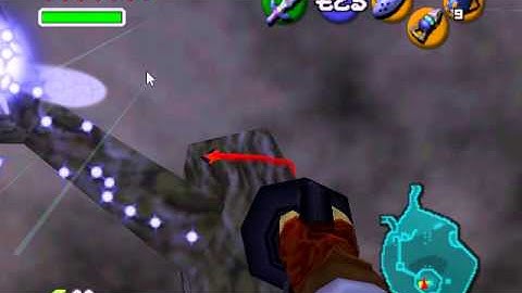 OoT: Kill Lake Hylia Tree Gold Skulltula with Bombchu