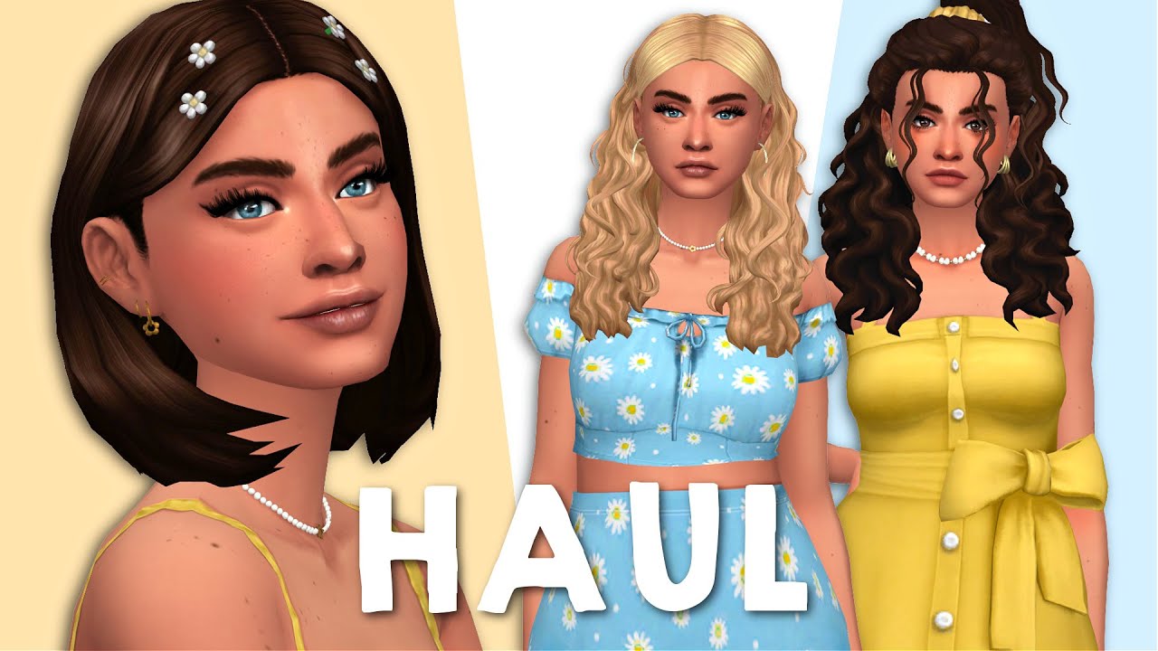 Best Cc Finds | Sims 4 Custom Content Haul (Maxis Match) - Youtube