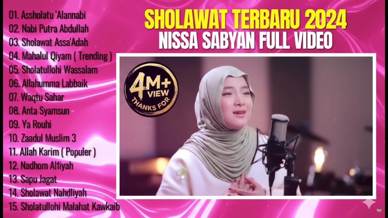 Assholatu ‘Alannabi & Sholawat Badar – Nissa Sabyan 🌙 Full Album Sholawat Terbaru 2026