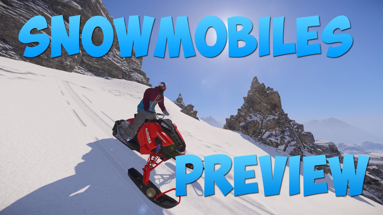SNOW Snowmobile Preview Gameplay YouTube