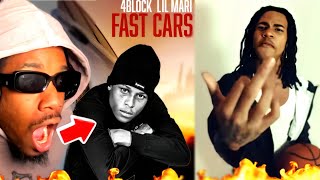 BEST YN COMING UP INNA RAQ RN?! 4BLOCK LIL MARI - FAST CARS & LIL TWIN - GOLDEN STATE| REACTION 