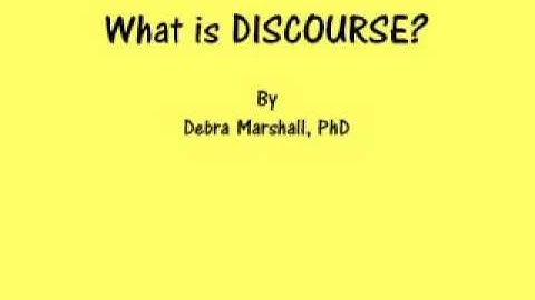 Discourse