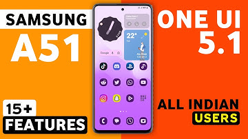 Samsung Galaxy A51 One Ui 5.1 Update Features | 15+ Hidden Features | Samsung A51 New Update #a51
