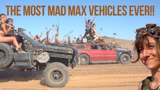 Mad Max cars at Wasteland Weekend