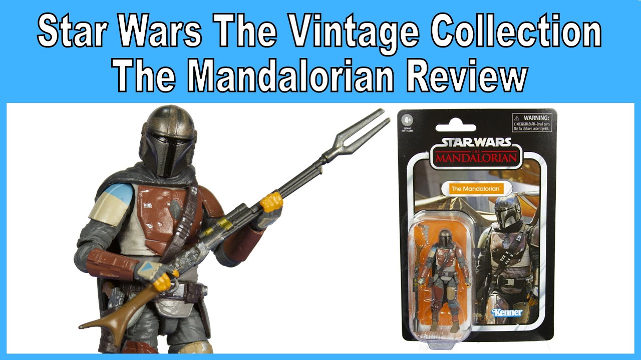 STAR WARS VC 166 THE MANDALORIAN VINTAGE COLLECTION ACTION FIGURE