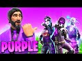 The *NEW* PURPLE ONLY Fashion Show in Fortnite... (SUPER FUNNY)