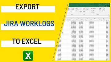 Export Jira Cloud worklogs to Excel