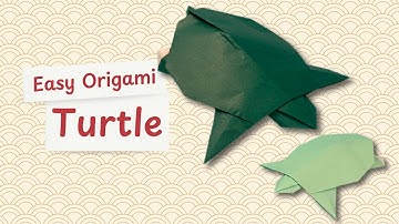 Easy Origami Turtle Tutorial 🐢 Step-by-Step Instructions