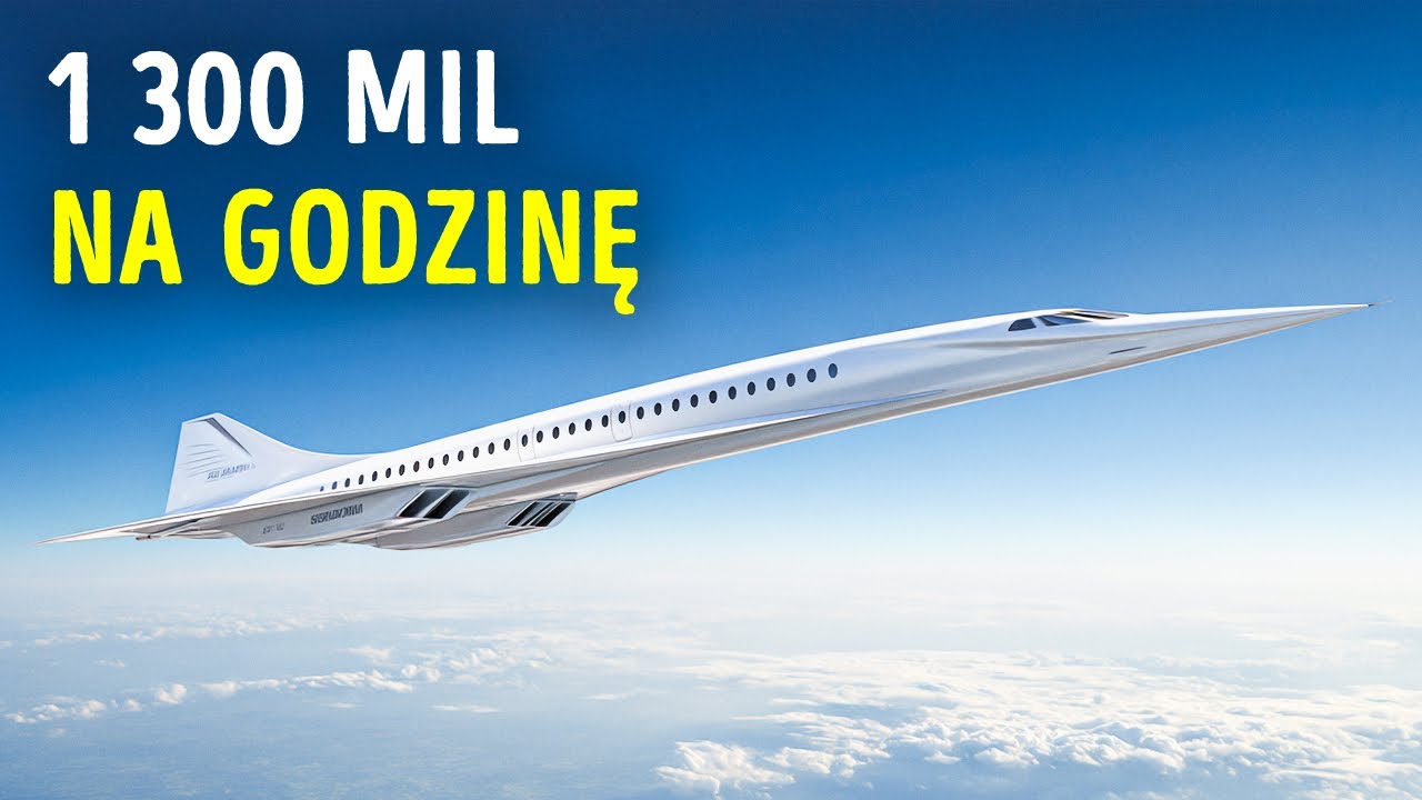 Inżynierowie zbudowali naddźwiękowy samolot - teraz czas na loty pasażerskie