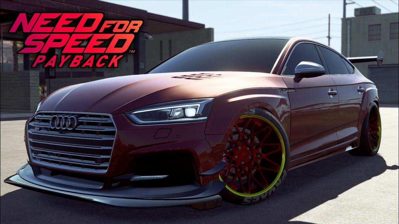 Need for Speed Payback Audi S5 Sportback Build (Gameplay) (PC HD