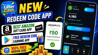 🤑 New Redeem Code App | Laser Cash App Real Or Fake | Amazon Gift Card Earning App  screenshot 5