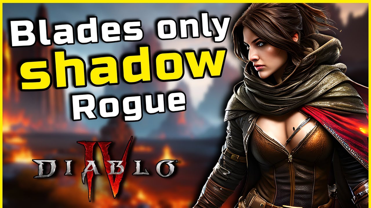 NO UNIQUES NEEDED, Godly Twisted Rogue Build - Diablo 4 - YouTube