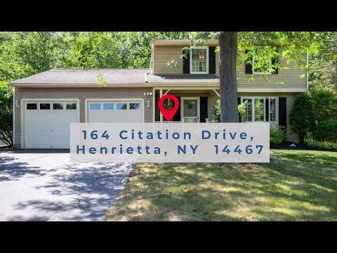 164 Citation Drive, Henrietta, NY home video tour