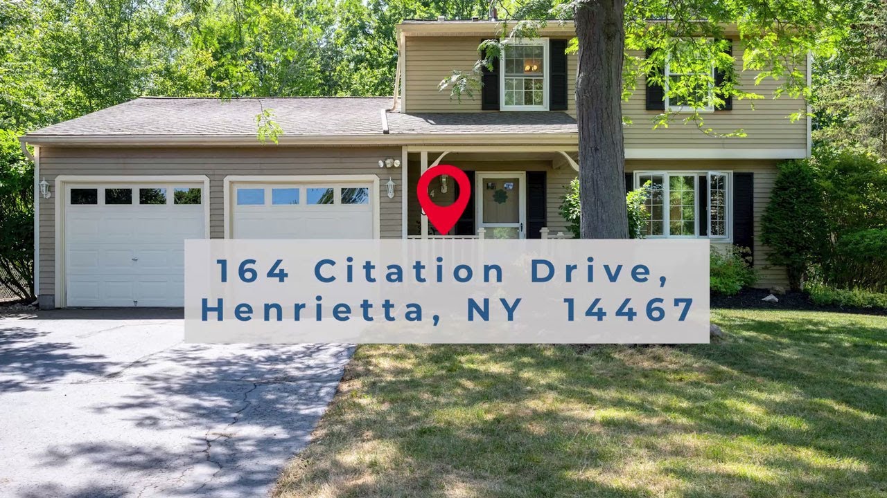 164 Citation Drive, Henrietta, NY 14467 Aerial Video Tour by R3D Media YouTube