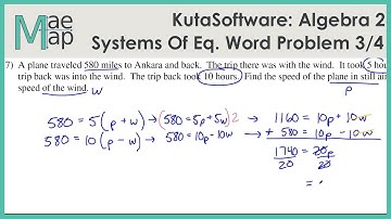 KutaSoftware: Algebra 2- Systems Of Equations Word Problems Part 3