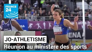 JO-athlétisme : réunion au ministère des sports après le fiasco des mondiaux • FRANCE 24