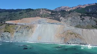 Recent slide activity along the Big Sur Coastal Highway could further delay reopening