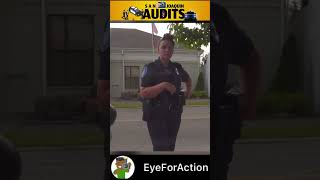 COP GETS THE SILENT TREATMENT!