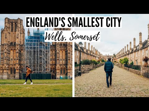 Exploring England's SMALLEST City! | Wells, Somerset