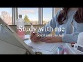 【 study with me 】勉強から始まる1日☀️pencil asmr,no bgm