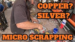 Micro Scrapping Parts Of The Massive Electric Gear. How Much Copper Was Recovered