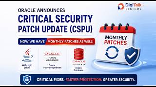 Oracle Monthly Critical Security Patch Updates (CSPU) Starting May 28 2026 |Weblogic|SPB| |CPU|Patch