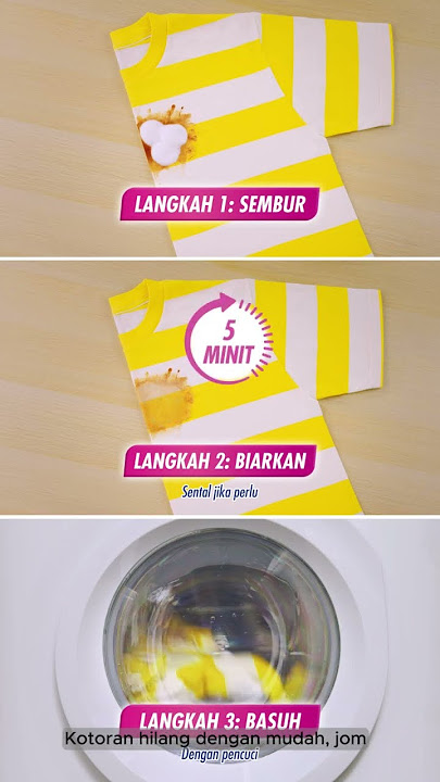 Semburan Vanish Baharu! Hanya 5 min untuk Menanggalkan Kotoran Degil!