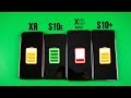 Galaxy S10 Plus vs iPhone XS Max vs Galaxy S10e vs iPhone XR Battery Life DRAIN TEST!