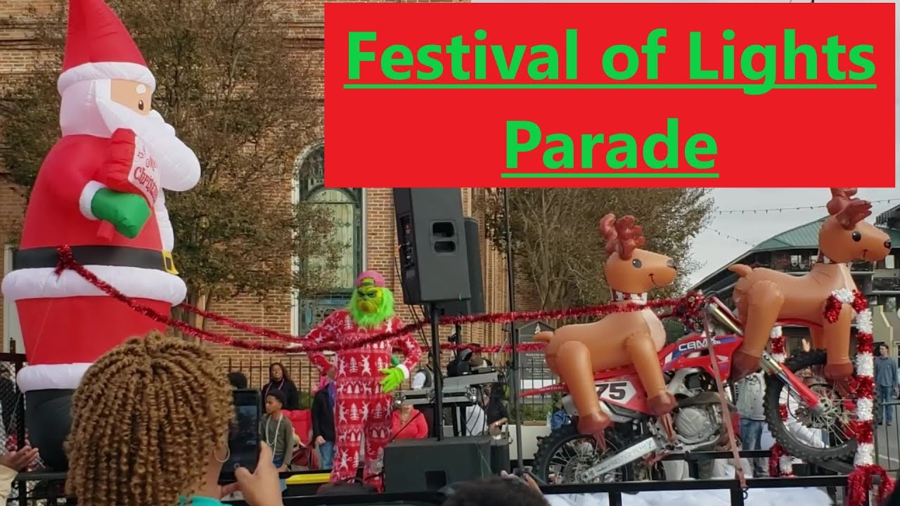 Festival of Lights Parade, Natchitoches, LA (Dec 2023) YouTube