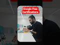 10 free google certifications for Resume #itcareers #nonit #sql #powerbi #googlecertification